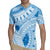 Bula Fiji Classic Masi Tapa Rugby Jersey Turquoise - Polynesian Pride