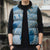 Bula Fiji Classic Masi Tapa Sleeveless Puffer Jacket Turquoise - Polynesian Pride