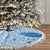 Bula Fiji Classic Masi Tapa Tree Skirt Turquoise - Polynesian Pride