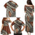 Bula Fiji Classic Masi Tapa Family Matching Puletasi and Hawaiian Shirt Vintage Brown - Polynesian Pride