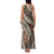 Bula Fiji Classic Masi Tapa Family Matching Tank Maxi Dress and Hawaiian Shirt Vintage Brown - Polynesian Pride