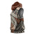 Bula Fiji Classic Masi Tapa Sleeveless Hoodie Vintage Brown - Polynesian Pride