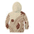 Bula Fiji Classic Masi Tapa Kid Hoodie Vintage Beige - Polynesian Pride