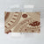 Bula Fiji Classic Masi Tapa Tablecloth Vintage Beige - Polynesian Pride
