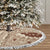 Bula Fiji Classic Masi Tapa Tree Skirt Vintage Beige - Polynesian Pride