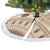 Bula Fiji Classic Masi Tapa Tree Skirt Vintage Beige - Polynesian Pride