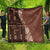 Bula Fiji Quilt Tribal Masi Tapa - Brown LT7 - Polynesian Pride