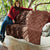 Bula Fiji Quilt Tribal Masi Tapa - Brown LT7 - Polynesian Pride