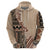 Bula Fiji Hoodie Tribal Masi Tapa - Beige LT7 - Polynesian Pride