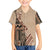 Bula Fiji Kid Hawaiian Shirt Tribal Masi Tapa - Beige LT7 Kid Beige - Polynesian Pride