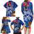 Guam Christmas Family Matching Long Sleeve Bodycon Dress and Hawaiian Shirt Turtle Mix Tapa Felis Pasgua LT7 - Polynesian Pride