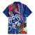 Guam Christmas Family Matching Mermaid Dress and Hawaiian Shirt Turtle Mix Tapa Felis Pasgua LT7 - Polynesian Pride