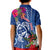 Guam Christmas Kid Polo Shirt Turtle Mix Tapa Felis Pasgua LT7 - Polynesian Pride