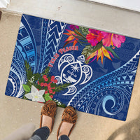 Guam Christmas Rubber Doormat Turtle Mix Tapa Felis Pasgua LT7 - Polynesian Pride