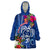 Guam Christmas Wearable Blanket Hoodie Turtle Mix Tapa Felis Pasgua LT7 One Size Blue - Polynesian Pride