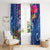 Guam Christmas Window Curtain Turtle Mix Tapa Felis Pasgua LT7 - Polynesian Pride