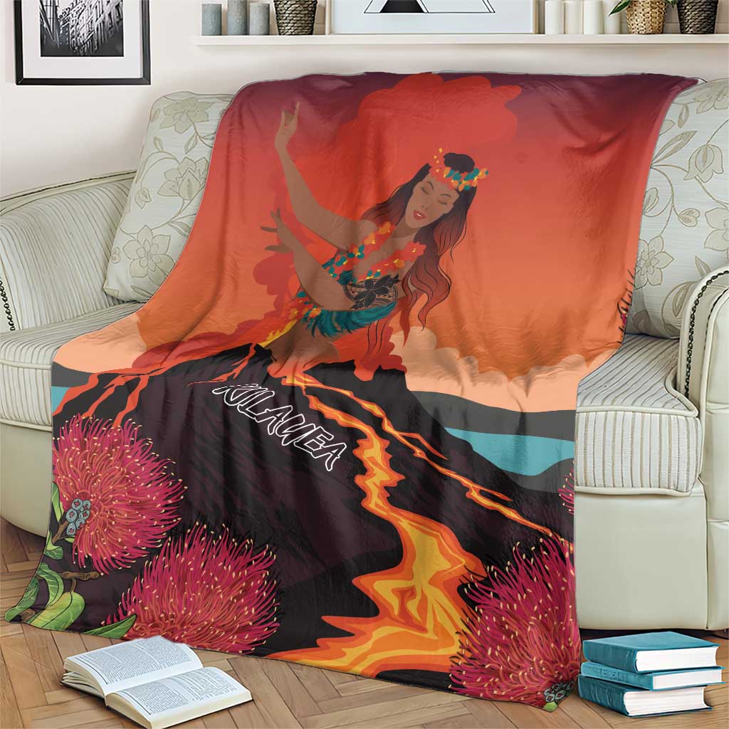 Hawaii Kilauea Volcano Blanket Pele Goddess LT7 - Polynesian Pride