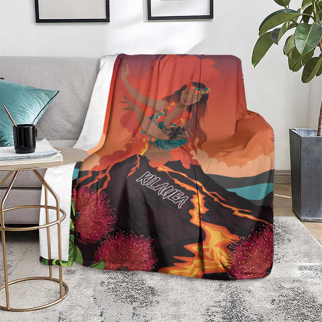 Hawaii Kilauea Volcano Blanket Pele Goddess LT7 - Polynesian Pride