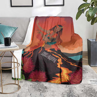 Hawaii Kilauea Volcano Blanket Pele Goddess LT7 - Polynesian Pride