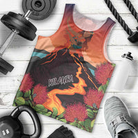 Hawaii Kilauea Volcano Men Tank Top Pele Goddess LT7 - Polynesian Pride
