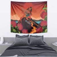 Hawaii Kilauea Volcano Tapestry Pele Goddess