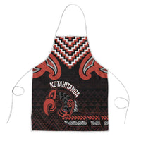 Maori Waitangi Apron Kotahitanga Poutama Mix Whakairo - Polynesian Pride