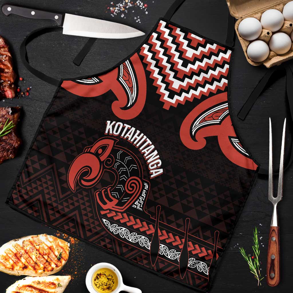 Maori Waitangi Apron Kotahitanga Poutama Mix Whakairo - Polynesian Pride