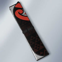 Maori Waitangi Auto Sun Shade Kotahitanga Poutama Mix Whakairo - Polynesian Pride