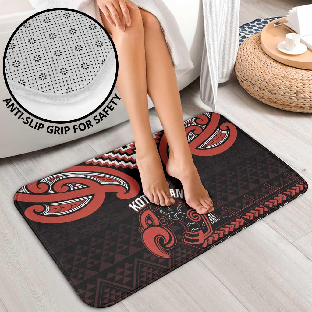 Maori Waitangi Bathroom Set Kotahitanga Poutama Mix Whakairo - Polynesian Pride