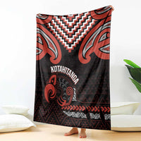 Maori Waitangi Blanket Kotahitanga Poutama Mix Whakairo - Polynesian Pride