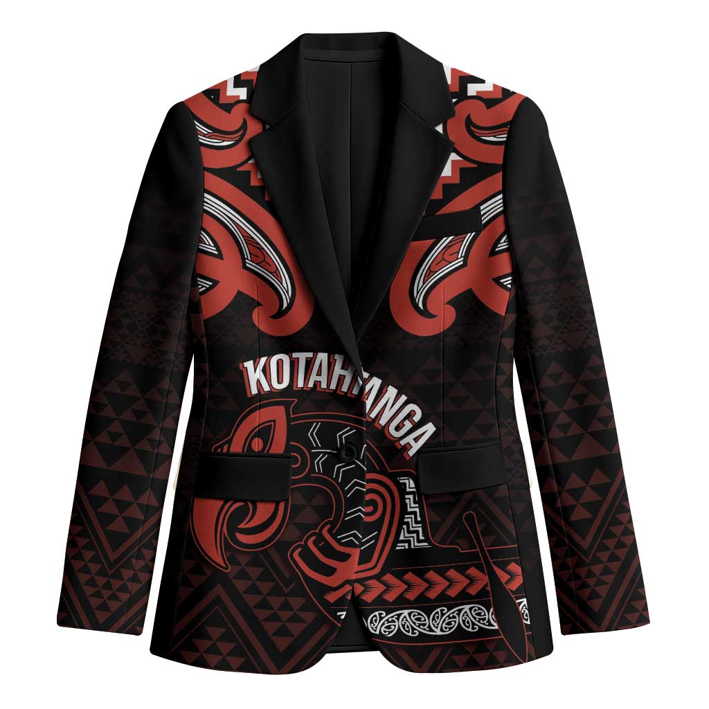 Maori Waitangi Blazer Kotahitanga Poutama Mix Whakairo - Polynesian Pride