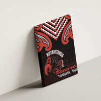 Maori Waitangi Canvas Wall Art Kotahitanga Poutama Mix Whakairo - Polynesian Pride
