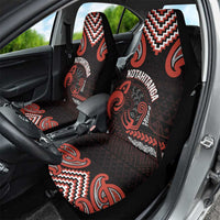 Maori Waitangi Car Seat Cover Kotahitanga Poutama Mix Whakairo - Polynesian Pride