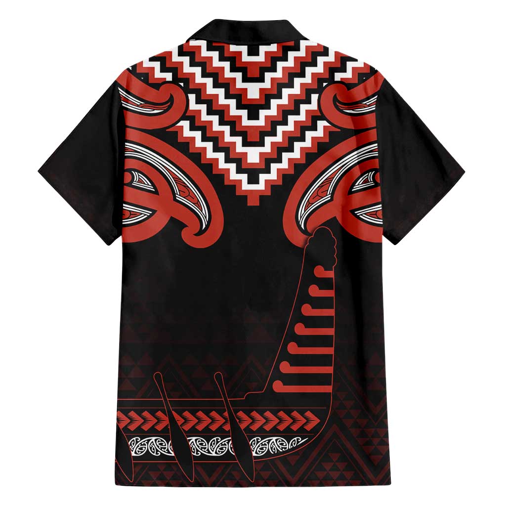 Maori Waitangi Family Matching Short Sleeve Bodycon Dress and Hawaiian Shirt Kotahitanga Poutama Mix Whakairo - Polynesian Pride