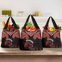 Maori Waitangi Grocery Bag Kotahitanga Poutama Mix Whakairo - Polynesian Pride