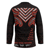 Maori Waitangi Hockey Jersey Kotahitanga Poutama Mix Whakairo - Polynesian Pride