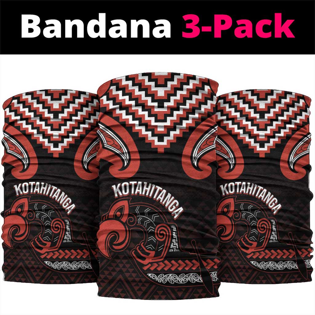 Maori Waitangi Neck Gaiter Kotahitanga Poutama Mix Whakairo - Polynesian Pride