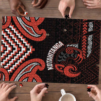 Maori Waitangi Puzzle Kotahitanga Poutama Mix Whakairo - Polynesian Pride
