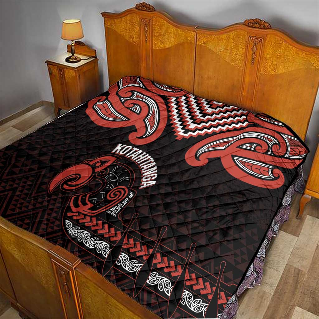 Maori Waitangi Quilt Kotahitanga Poutama Mix Whakairo - Polynesian Pride