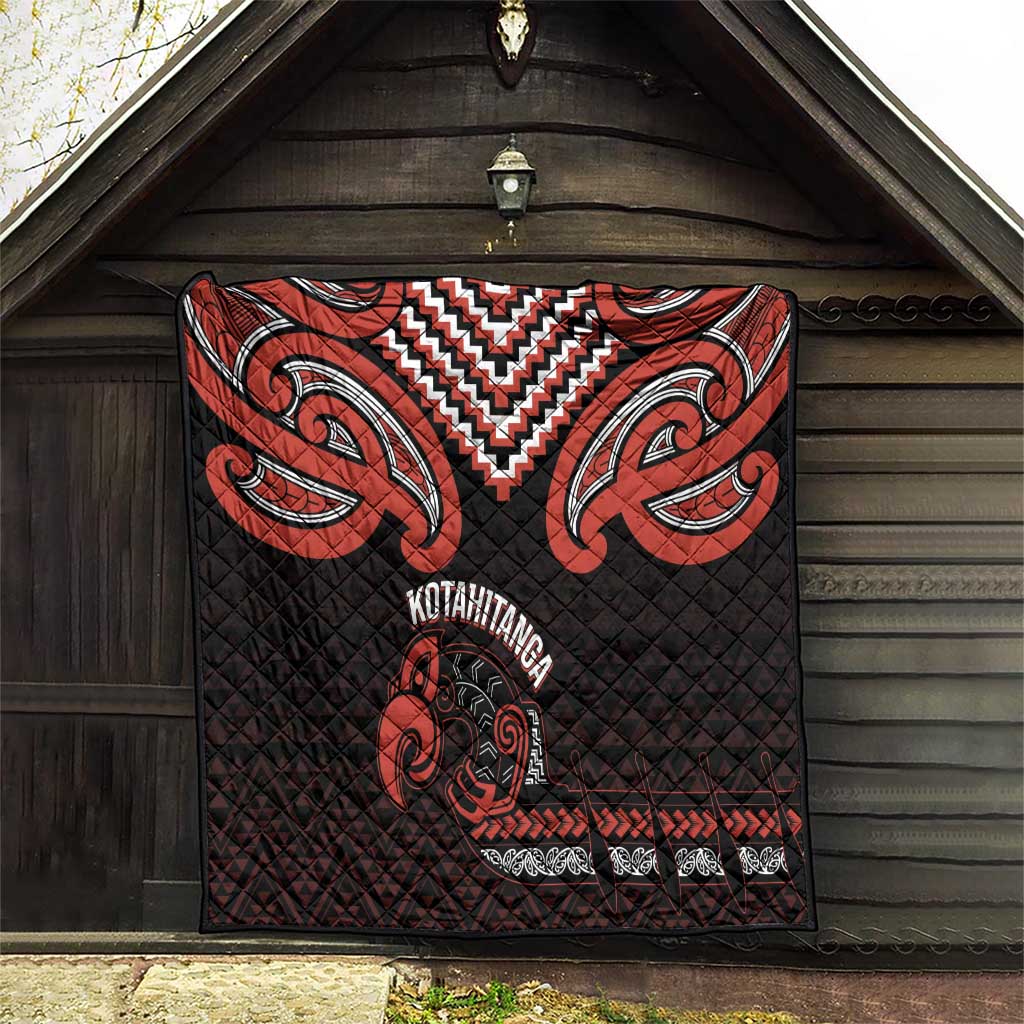 Maori Waitangi Quilt Kotahitanga Poutama Mix Whakairo - Polynesian Pride