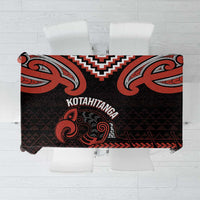 Maori Waitangi Tablecloth Kotahitanga Poutama Mix Whakairo - Polynesian Pride