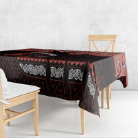 Maori Waitangi Tablecloth Kotahitanga Poutama Mix Whakairo - Polynesian Pride