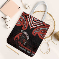 Maori Waitangi Tote Bag Kotahitanga Poutama Mix Whakairo - Polynesian Pride