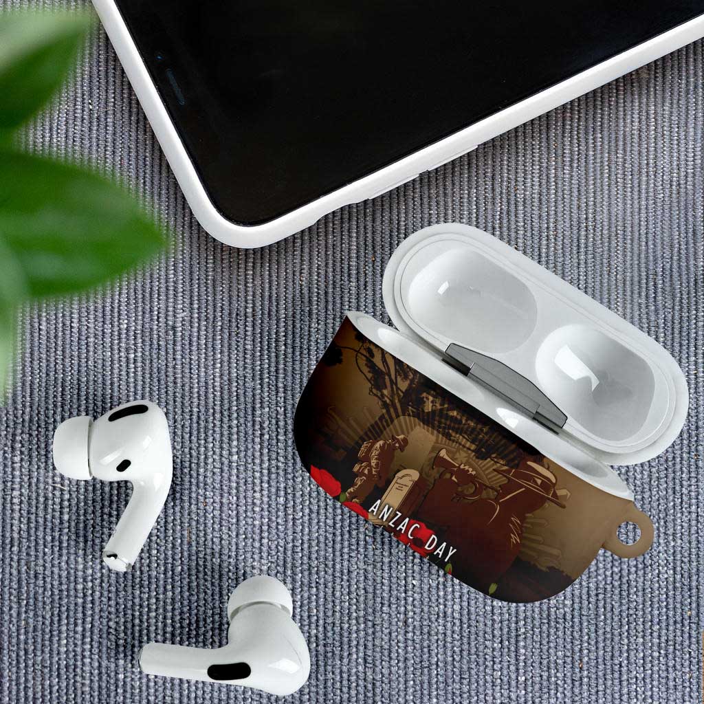 Australia - New Zealand ANZAC Lone Pine AirPods Case The Last Post LT7 - Polynesian Pride