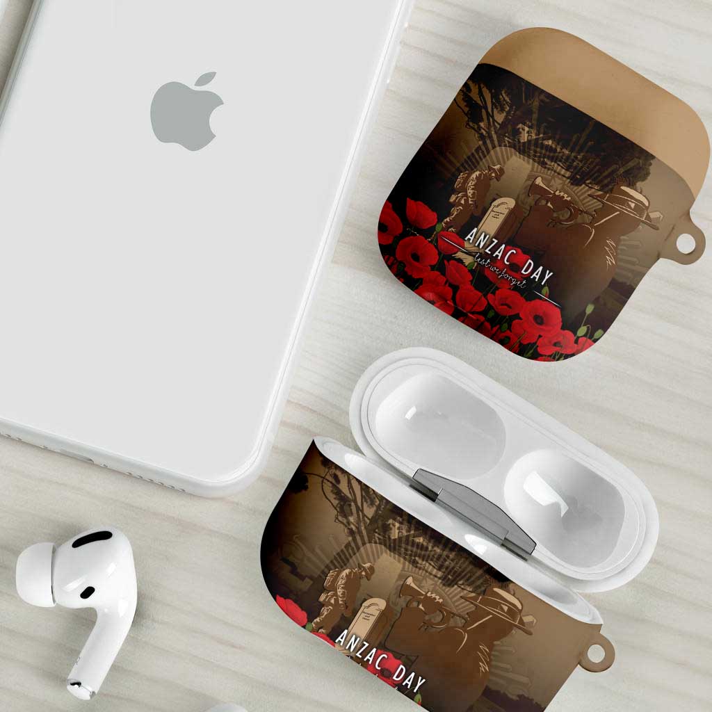 Australia - New Zealand ANZAC Lone Pine AirPods Case The Last Post LT7 - Polynesian Pride