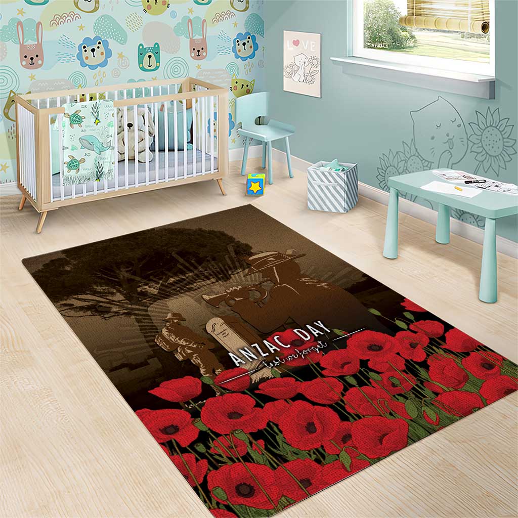 Australia - New Zealand ANZAC Lone Pine Area Rug The Last Post LT7 - Polynesian Pride
