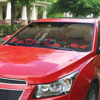 Australia - New Zealand ANZAC Lone Pine Auto Sun Shade The Last Post LT7 - Polynesian Pride