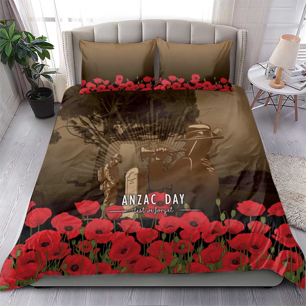 Australia - New Zealand ANZAC Lone Pine Bedding Set The Last Post LT7 - Polynesian Pride