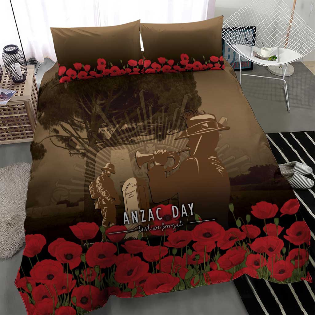 Australia - New Zealand ANZAC Lone Pine Bedding Set The Last Post LT7 - Polynesian Pride