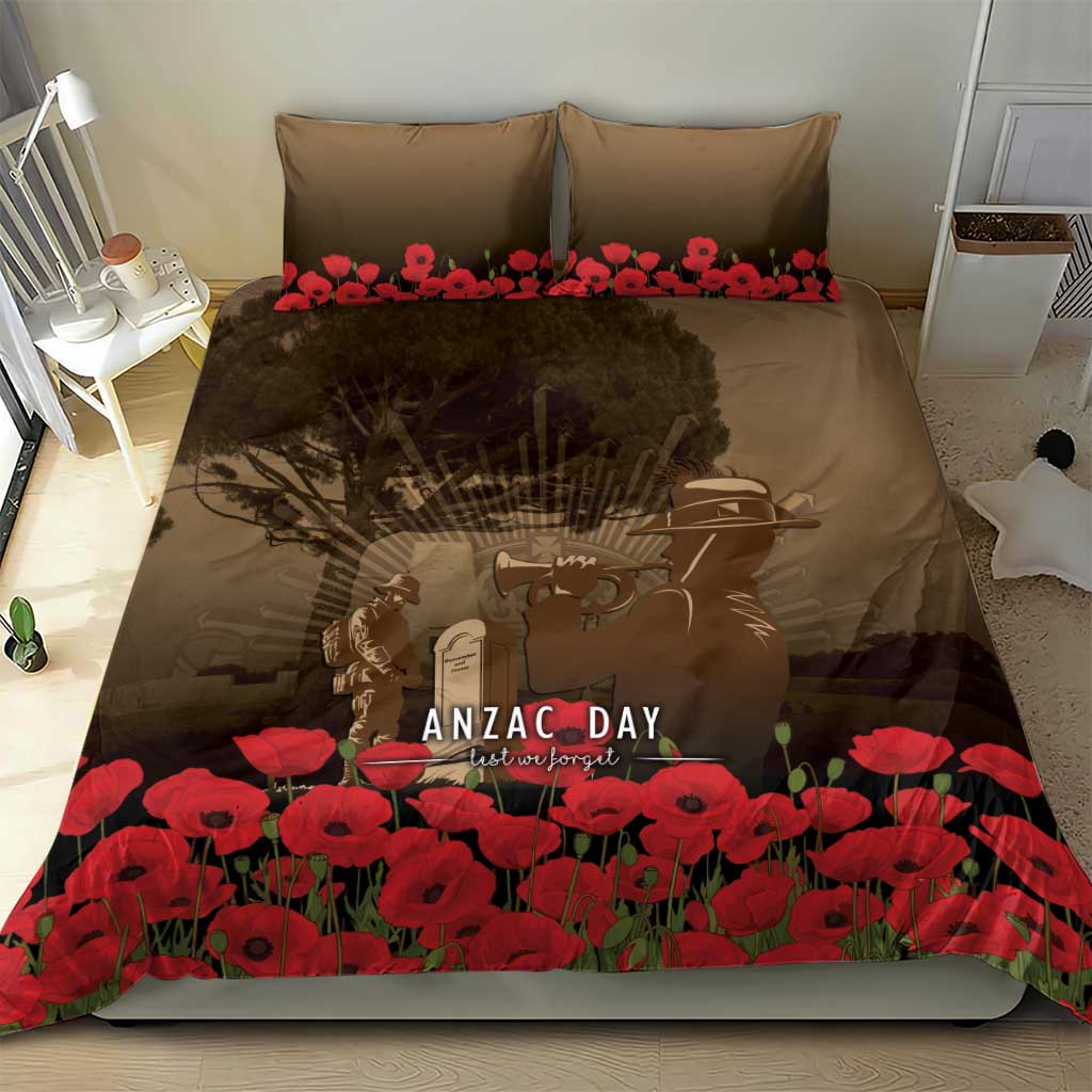 Australia - New Zealand ANZAC Lone Pine Bedding Set The Last Post LT7 - Polynesian Pride
